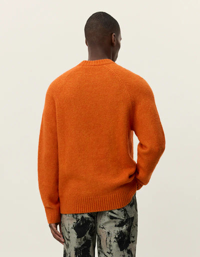 Gilbert Crewneck Knit - Gold Flame