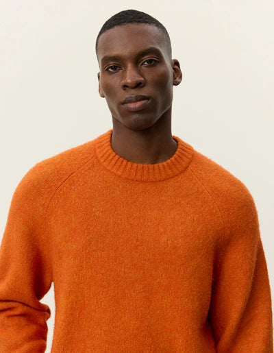Gilbert Crewneck Knit - Gold Flame