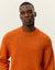 Gilbert Crewneck Knit - Gold Flame