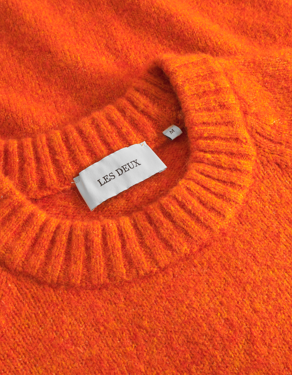 Gilbert Crewneck Knit - Gold Flame