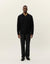 Fischer Cotton Milano Overshirt - Black