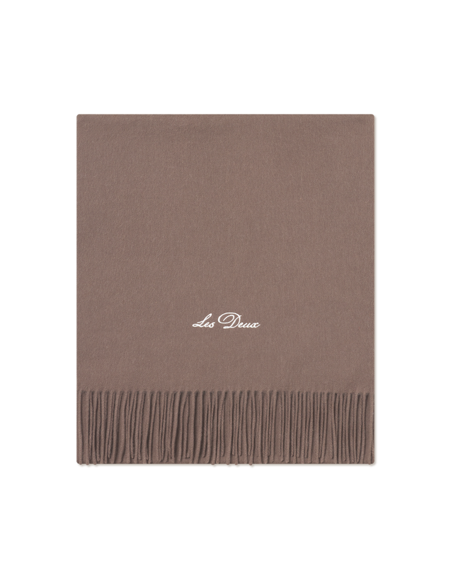 Whitaker Wool Scarf - Mountain Grey Melange