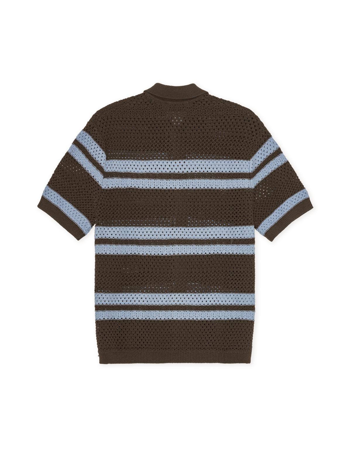 Gianni SS Knitted Polo Shirt  - Turkish Coffee Brown