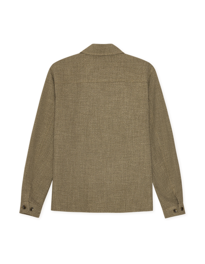Marseille Melange Jacket - Teak Brown