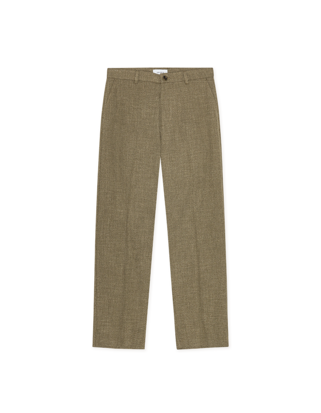Randall Melange Suit Pants - Teak Brown