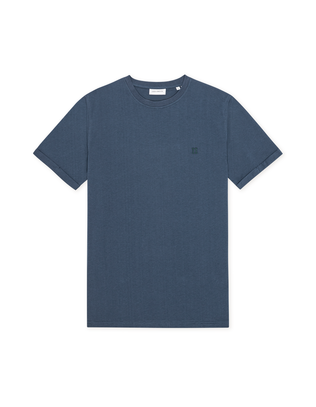 Norregaard Contrast T-Shirt - Dark Denim Blue