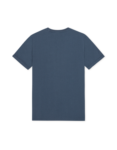 Norregaard Contrast T-Shirt - Dark Denim Blue