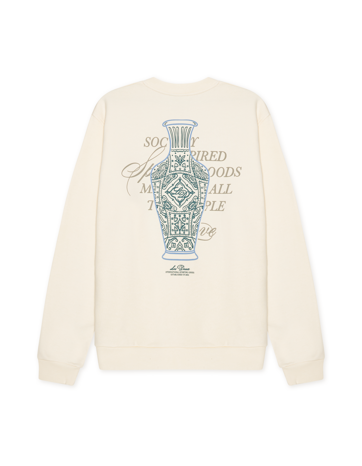 Ben Faience Sweatshirt - Eggnog White