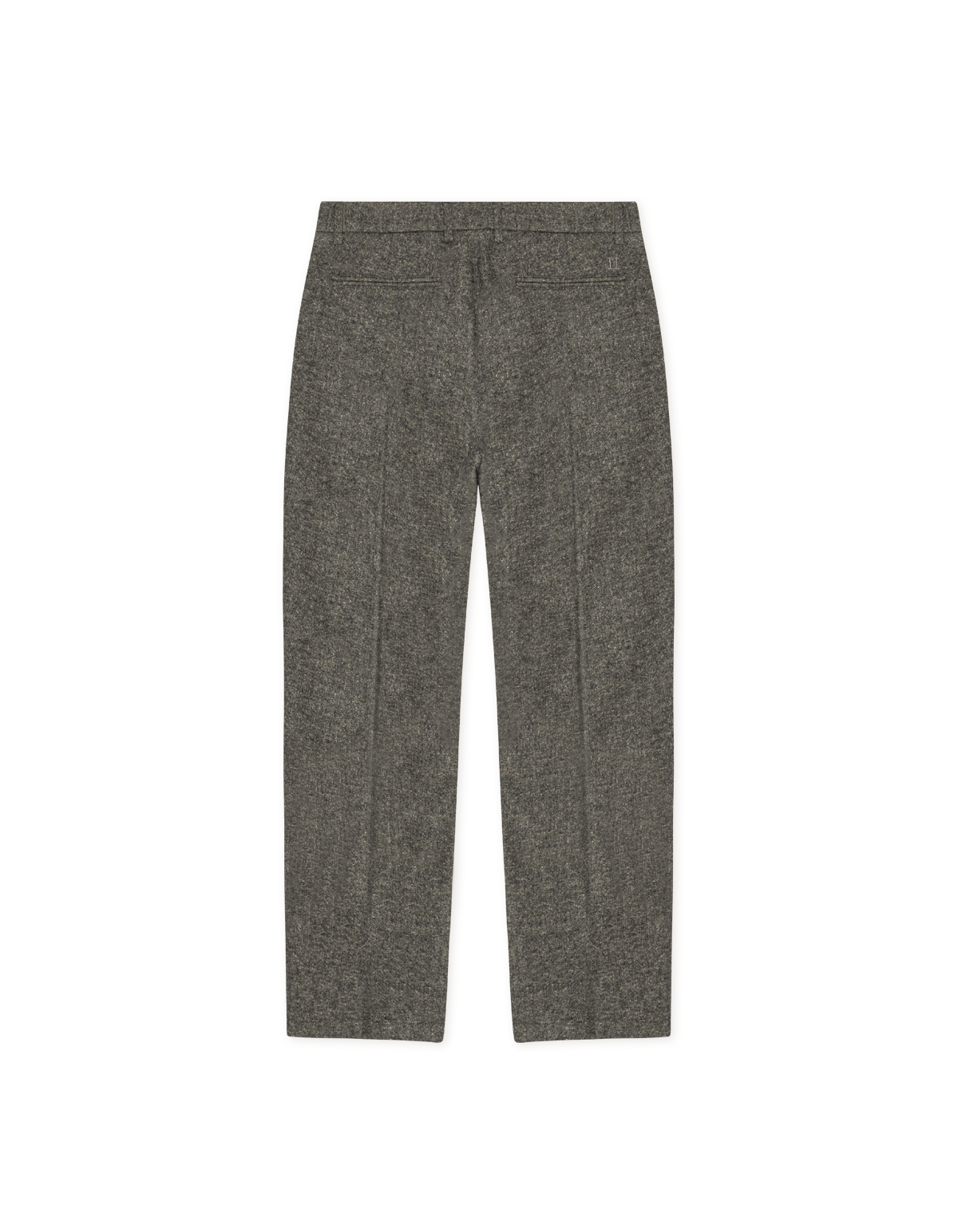 Wool Melange Slack Pants - Caribou