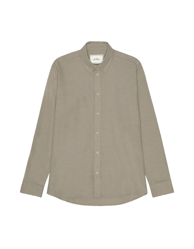 Soft Flannel Shirt - Laurel Oak Sand