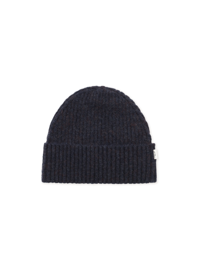 Rib Beanie - Dark Navy