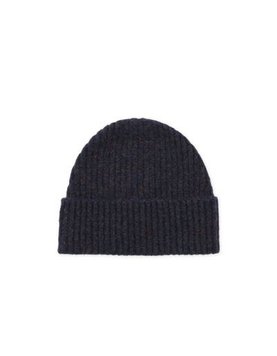 Rib Beanie - Dark Navy