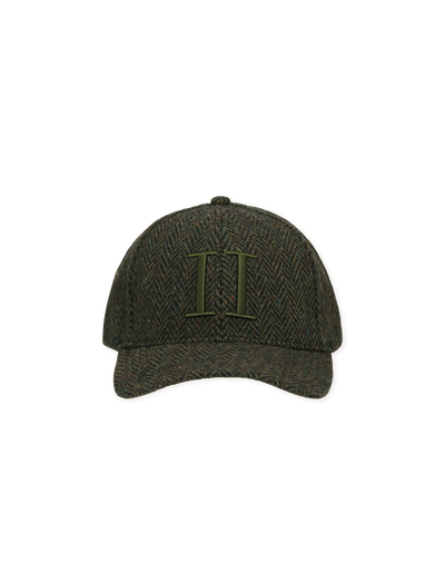 Core Herringbone Baseball Cap - Rifle Green
