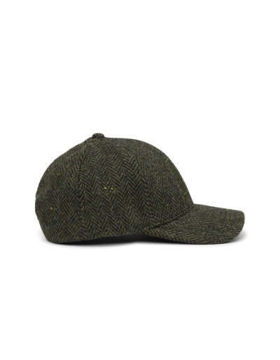 Core Herringbone Baseball Cap - Rifle Green
