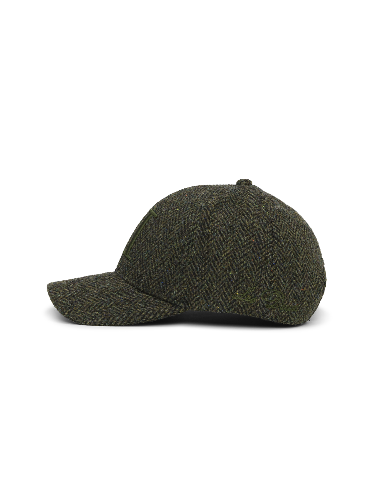 Core Herringbone Baseball Cap - Rifle Green