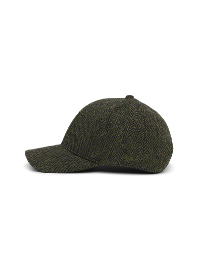 Core Herringbone Baseball Cap - Rifle Green