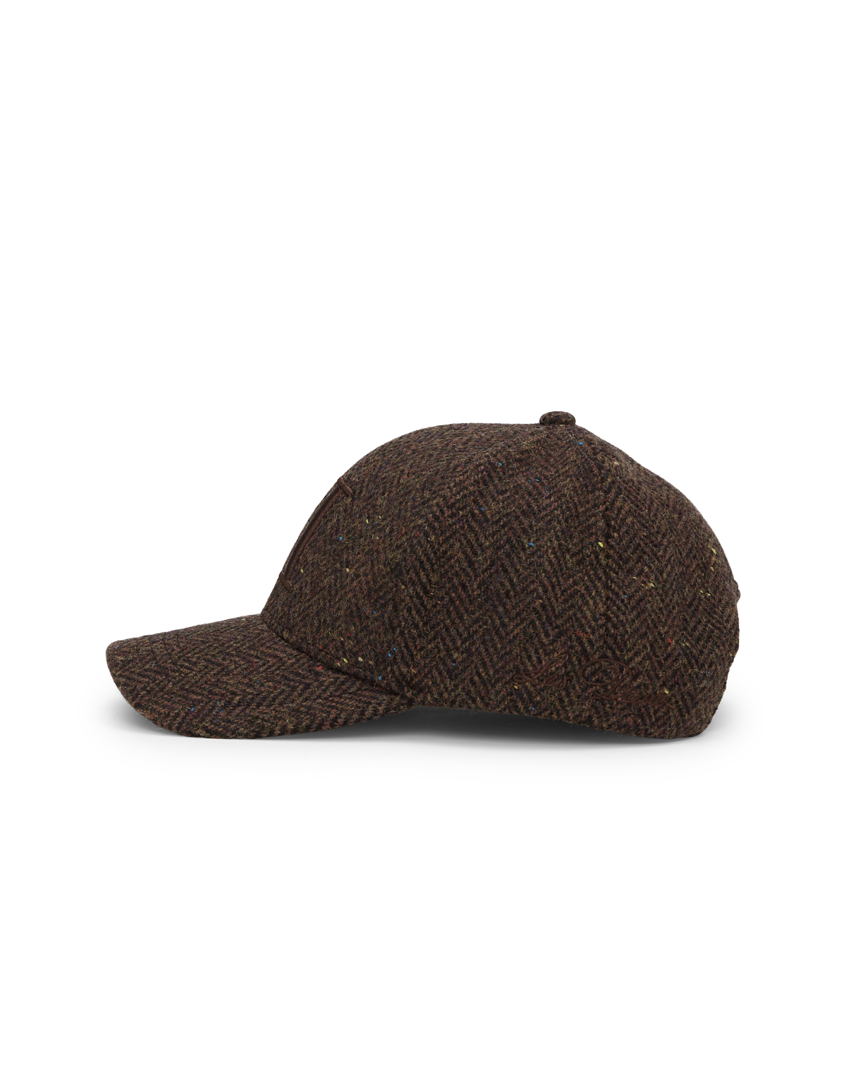 Core Herringbone Baseball Cap - Mole Brown