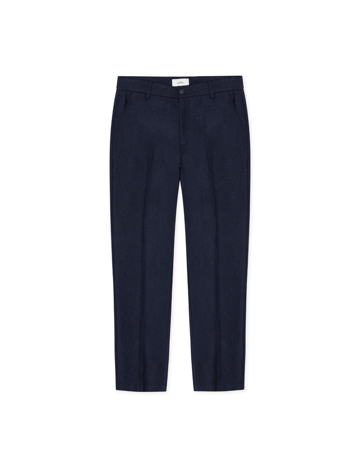 Como Solid Slack Pants - Dark Navy