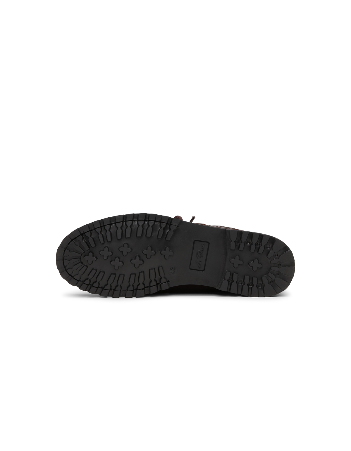 Croco Mix Boatshoe - Mole Brown