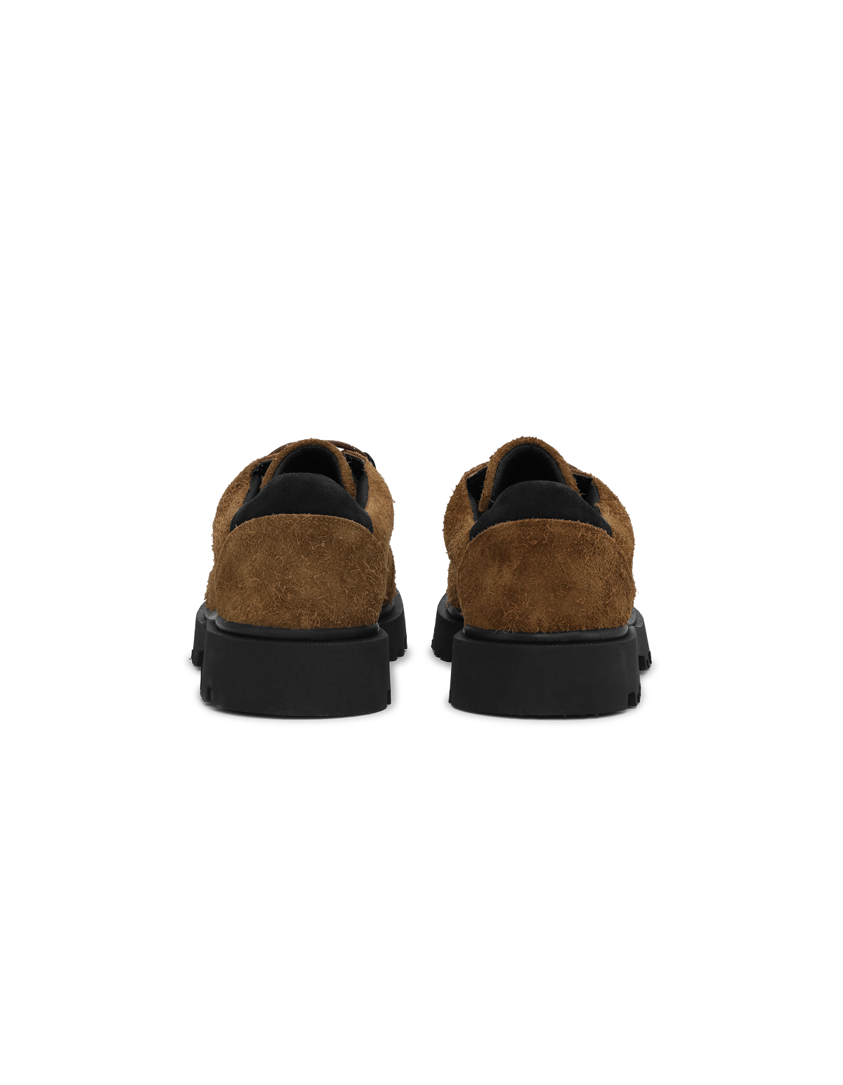 Hairy Suede Low Hiking Boot - Bone Brown