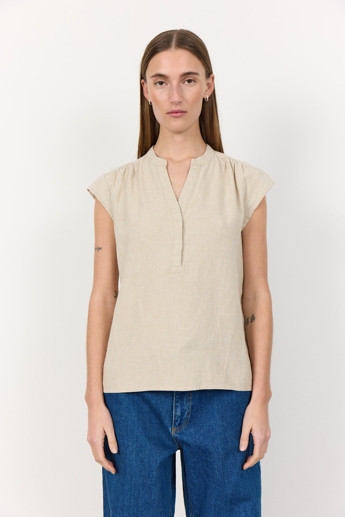 Naja 19 Blouse - Sand