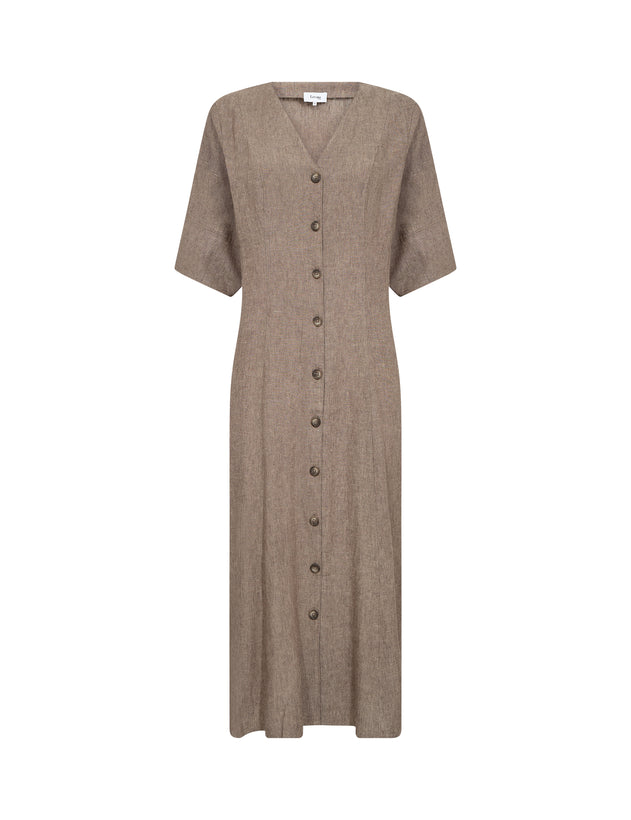 Naja 52 Dress - Camel