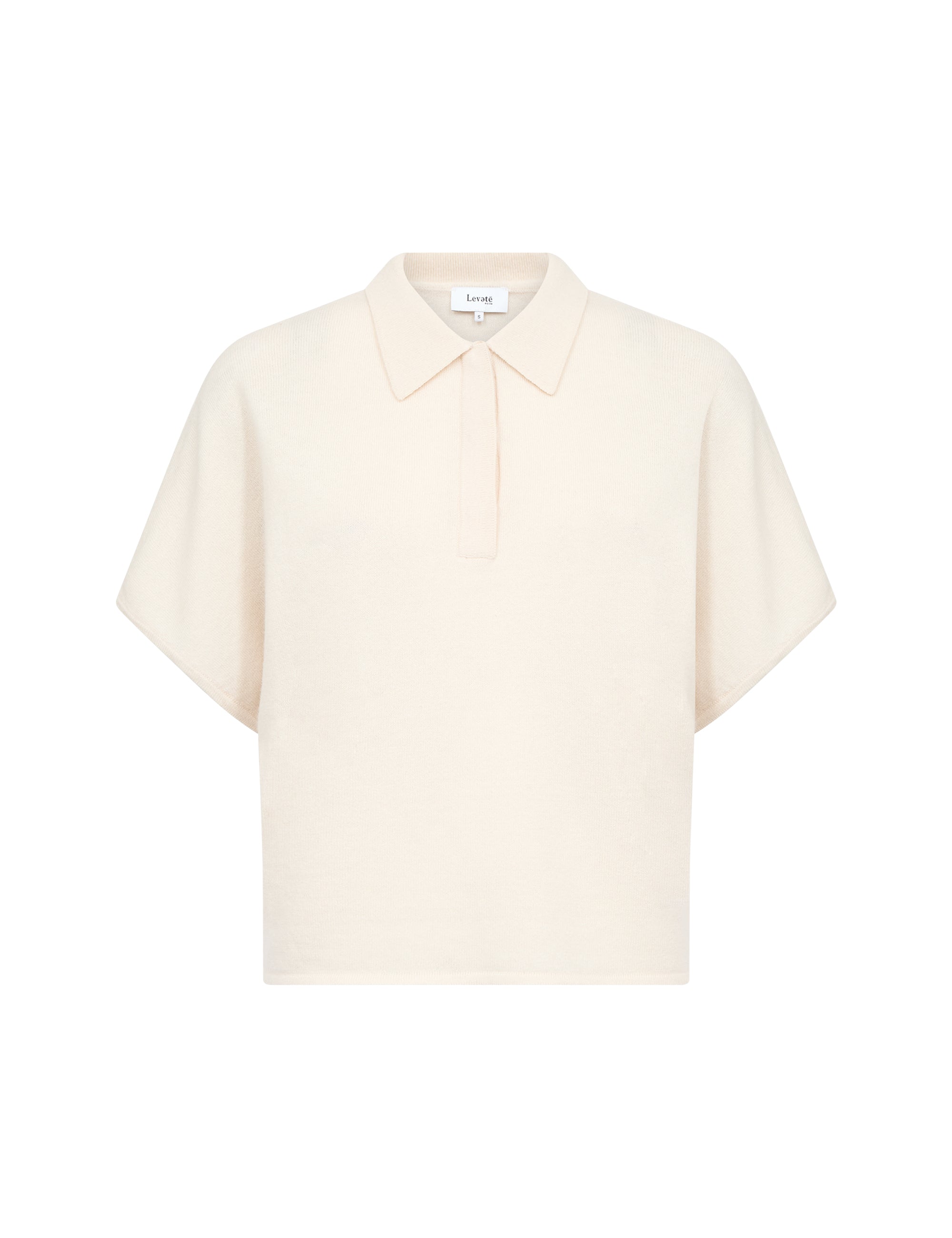 Ismaila 16 Short Sleeved Knit - Cream