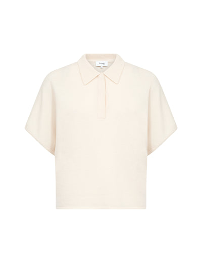 Ismaila 16 Short Sleeved Knit - Cream