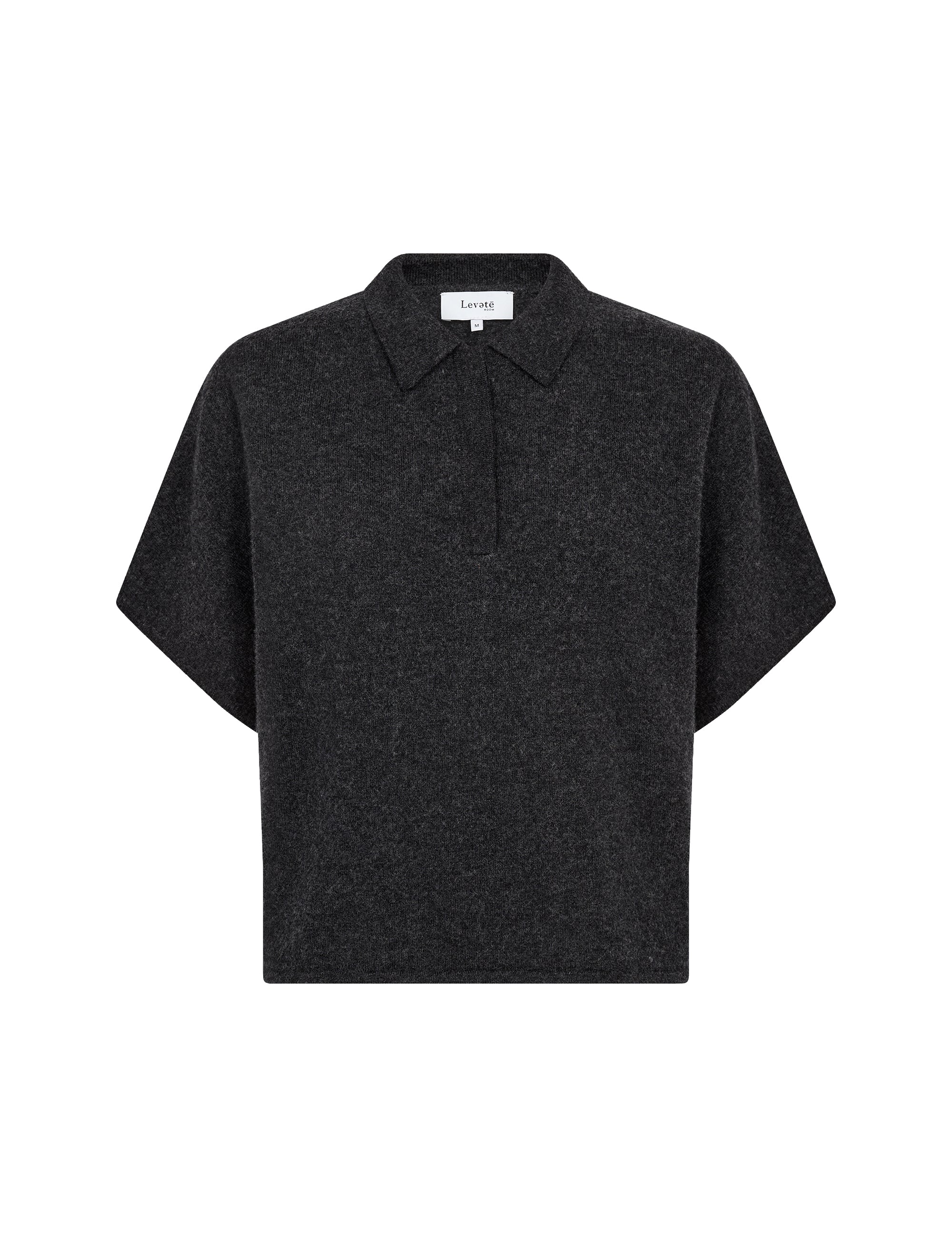 Ismaila 16 Short Sleeved Knit - Dark Grey