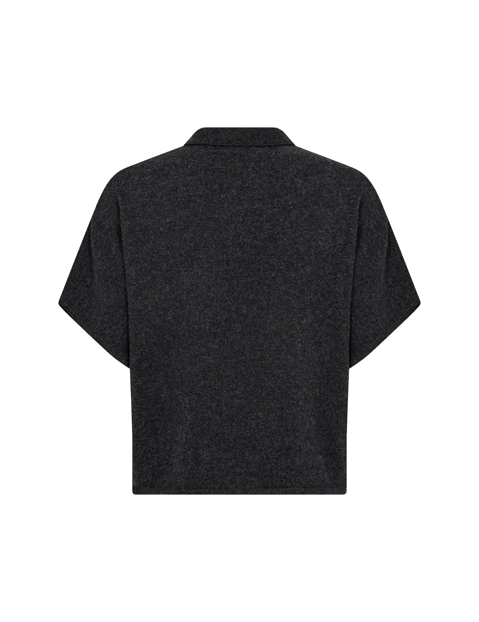 Ismaila 16 Short Sleeved Knit - Dark Grey