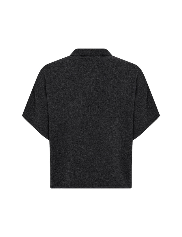 Ismaila 16 Short Sleeved Knit - Dark Grey