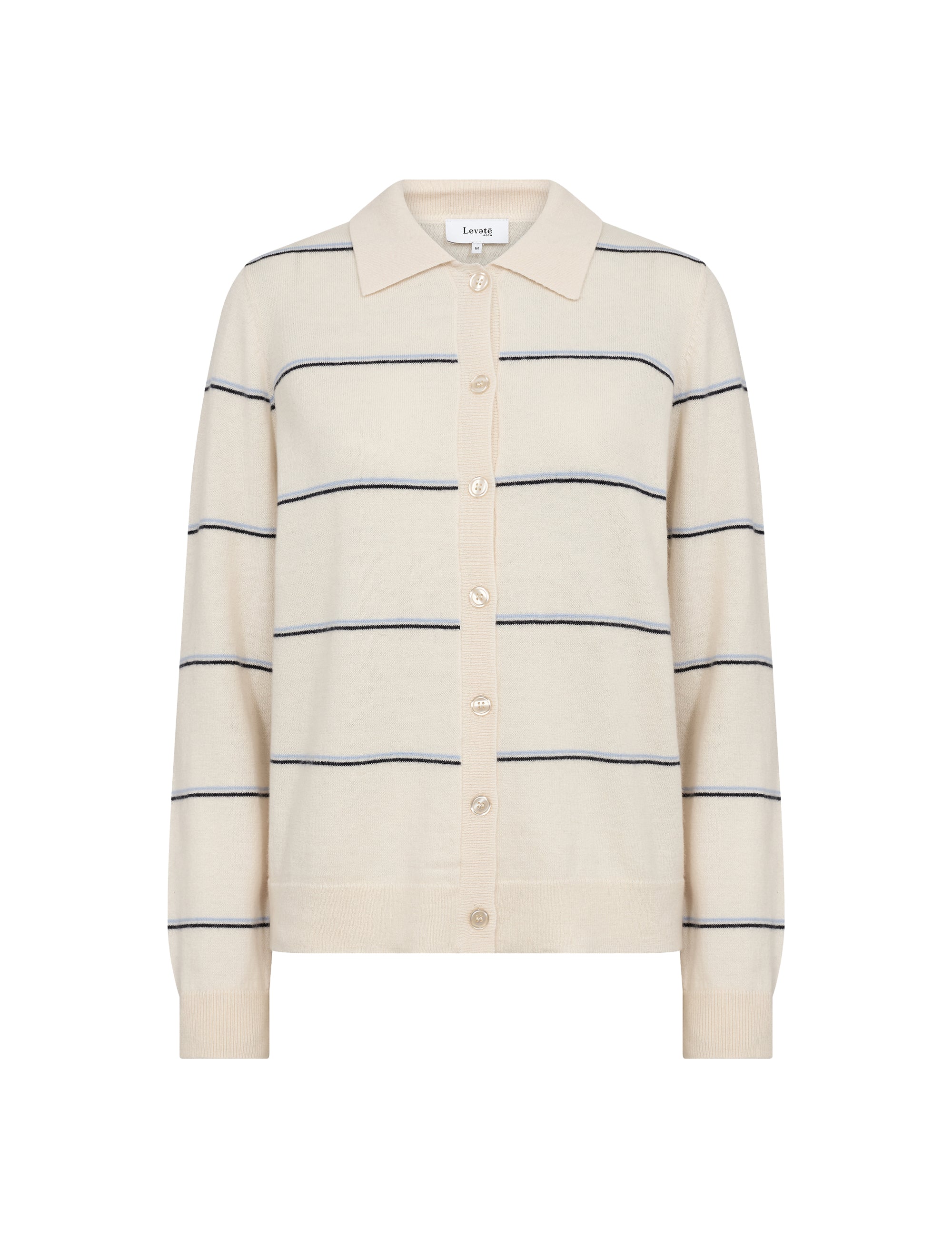 Ismaila 17 Cardigan - Cream Stripes