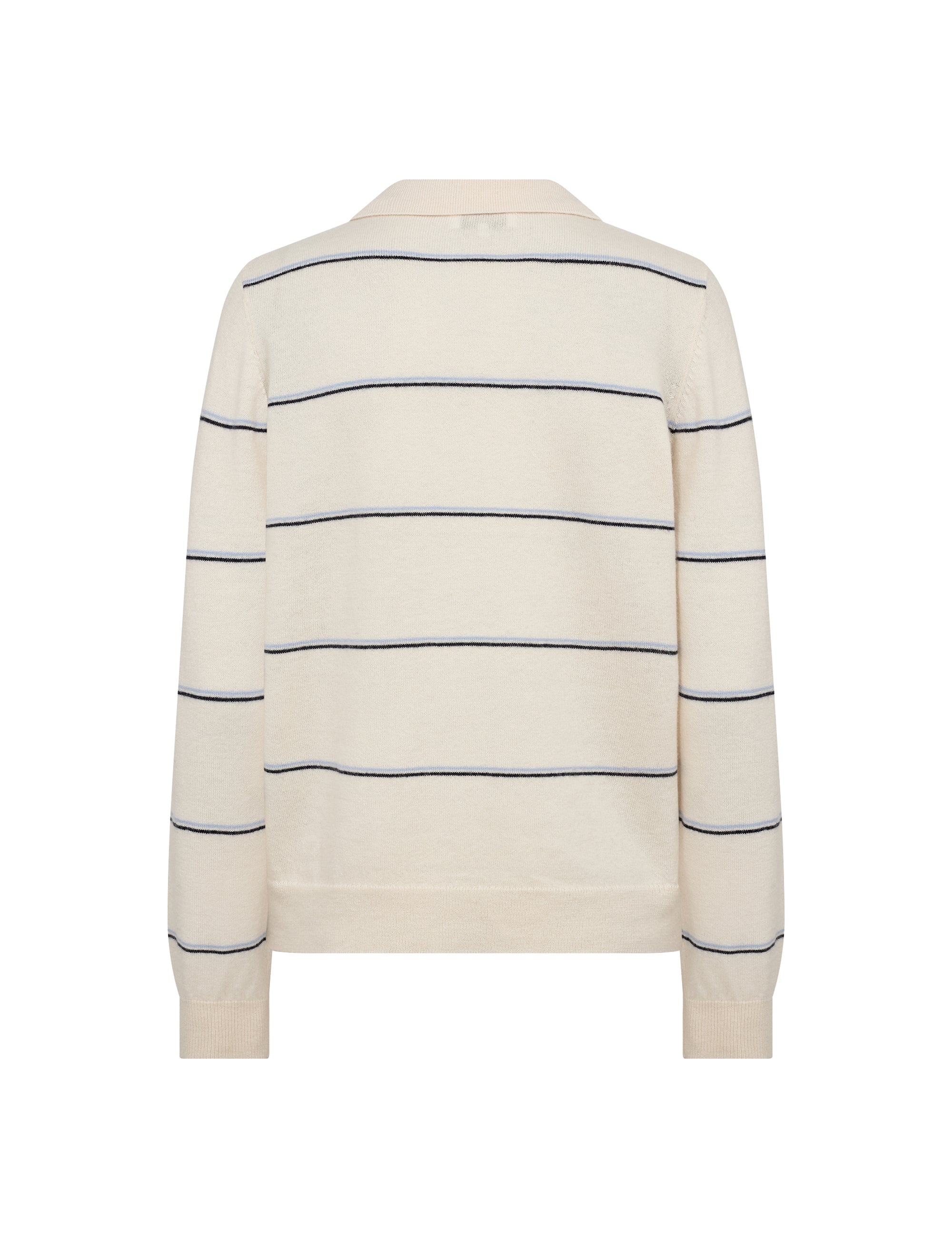 Ismaila 17 Cardigan - Cream Stripes