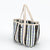 Large Shopper Bag - Black, Cream & Navy