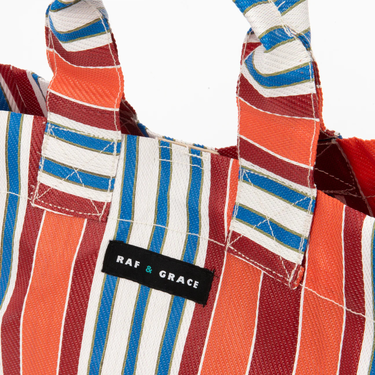 Micro Shopper Bag - Orange/Red Mixed