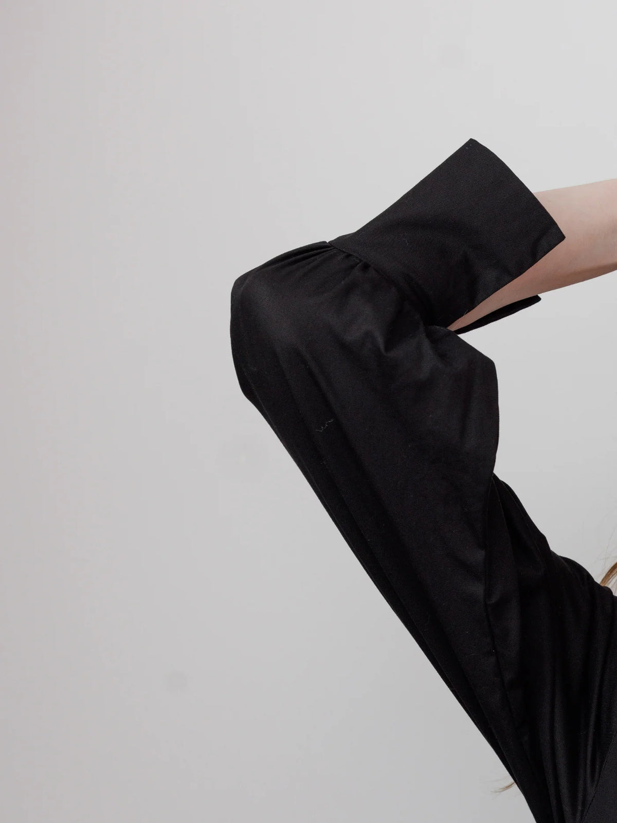 'NO MORE NOBODY' - Michelle Maxi Dress Organic Cotton - Black