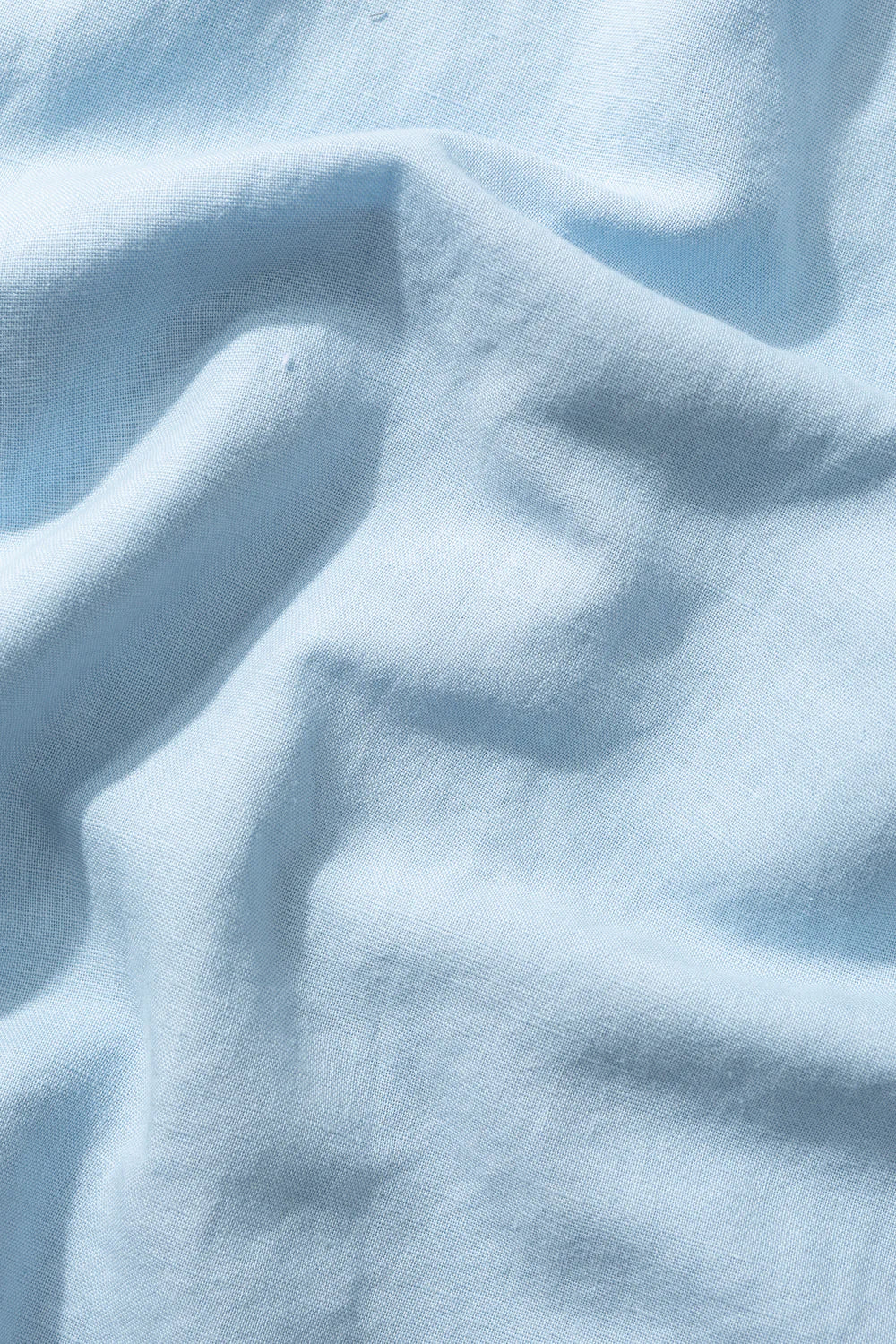 Linen Shirt - Plain Light Blue