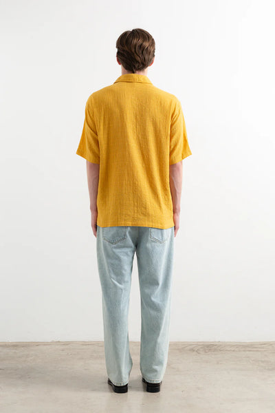 Straw Land Shirt - Plain Mustard