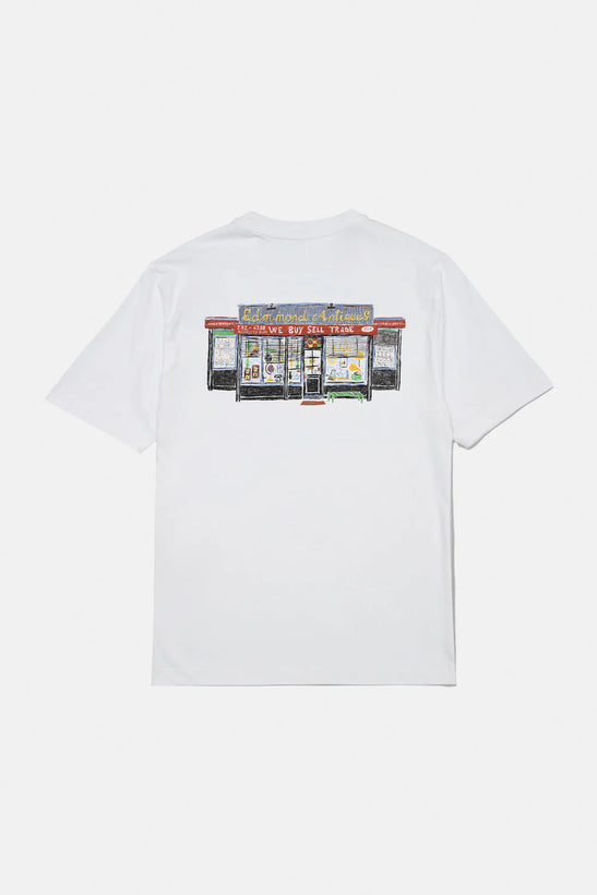 Antiques T-Shirt - Plain White
