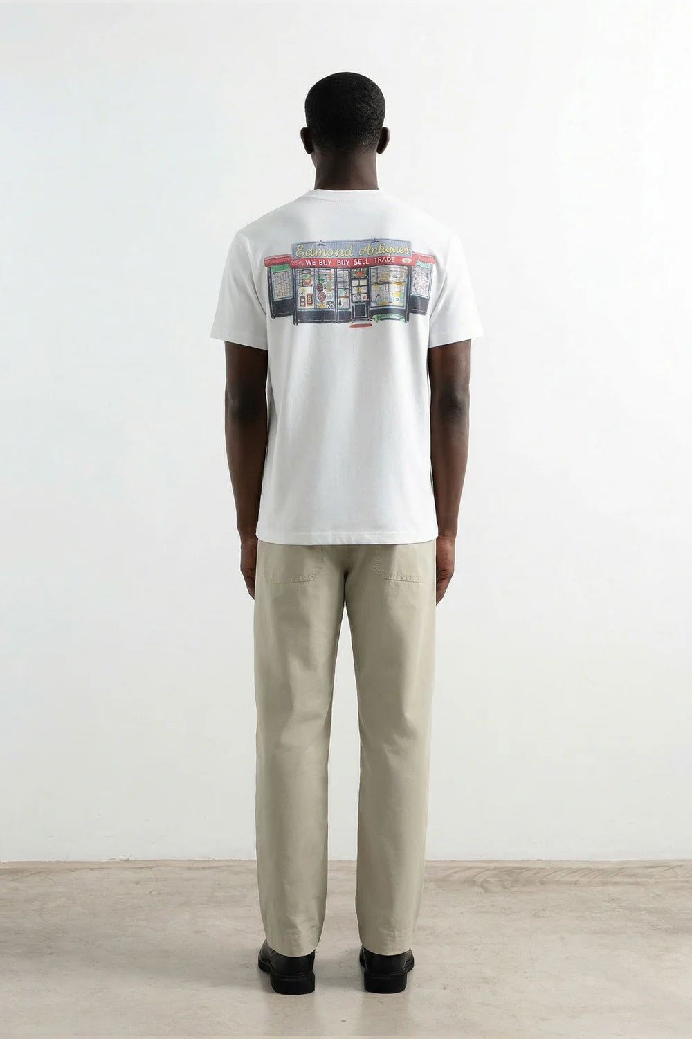 Antiques T-Shirt - Plain White