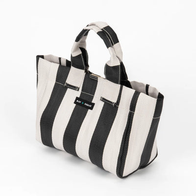 Micro Shopper Bag - Ecru/Black