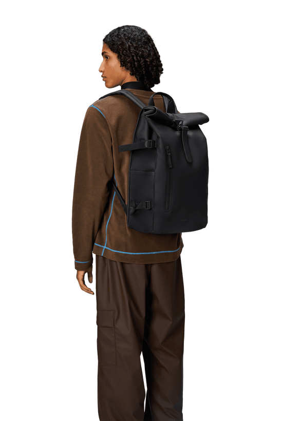 Rolltop Rucksack Large - Black