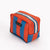 Wash Bag - Navy & Orange