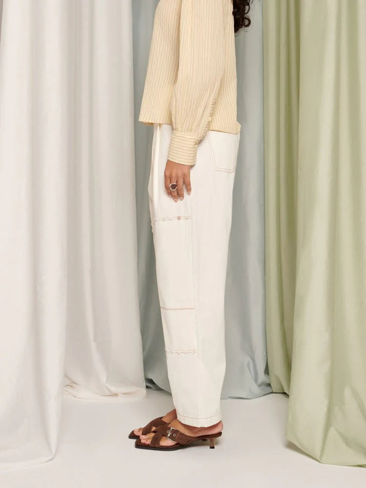 Leda Jeans - Pearl Ivory