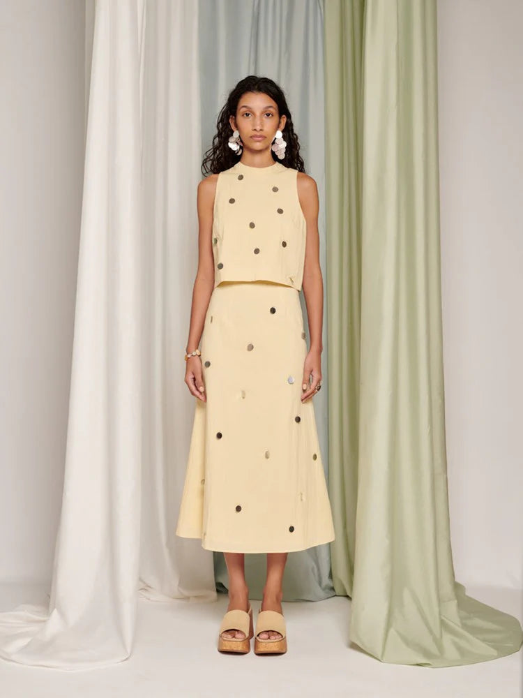 Solana Top - Butter Yellow