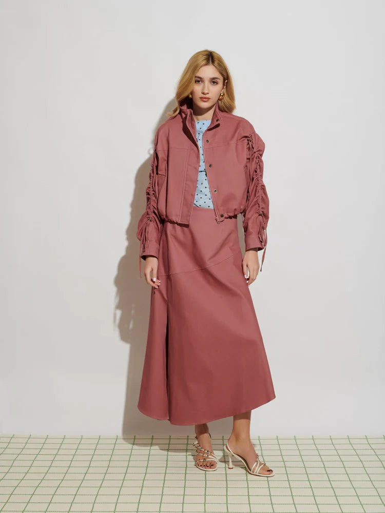 Stephanie Jacket - Pink Clay
