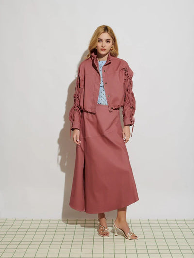 Stephanie Jacket - Pink Clay