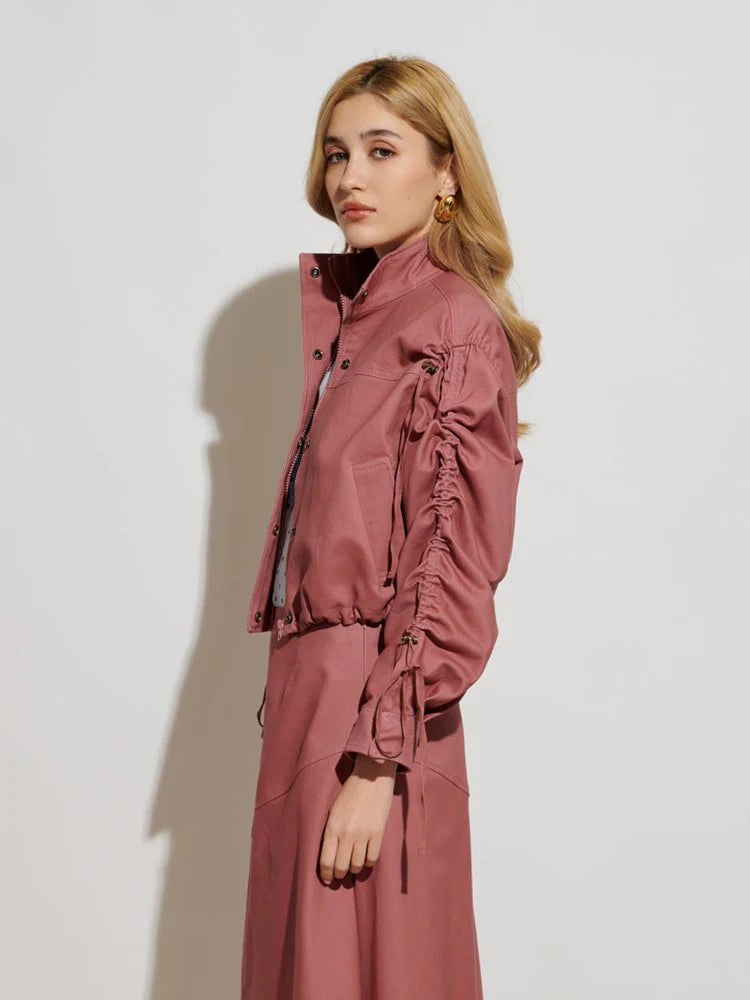 Stephanie Jacket - Pink Clay
