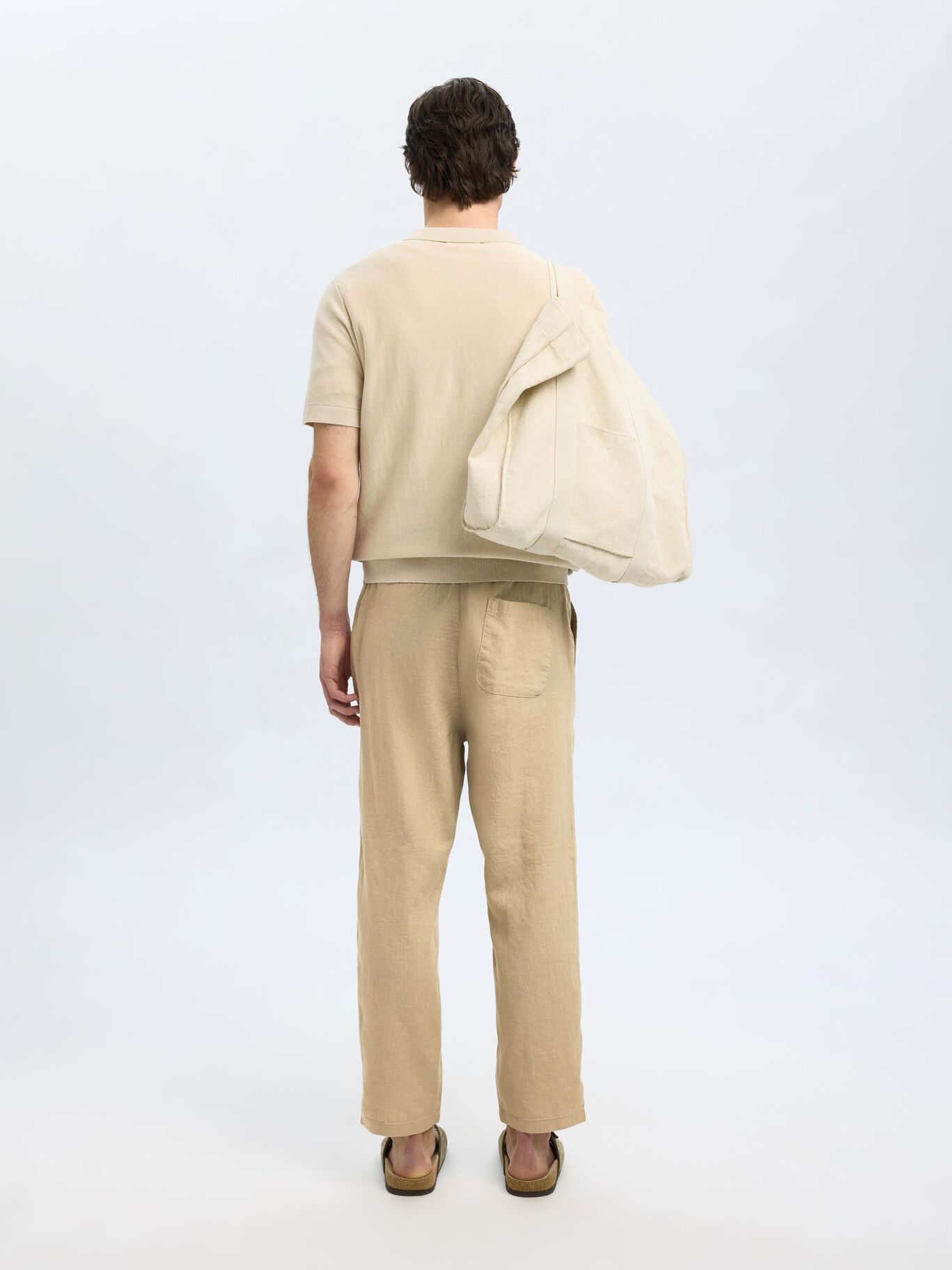 Relaxed Cropped Magnus Sun Pant - Pure Cashmere