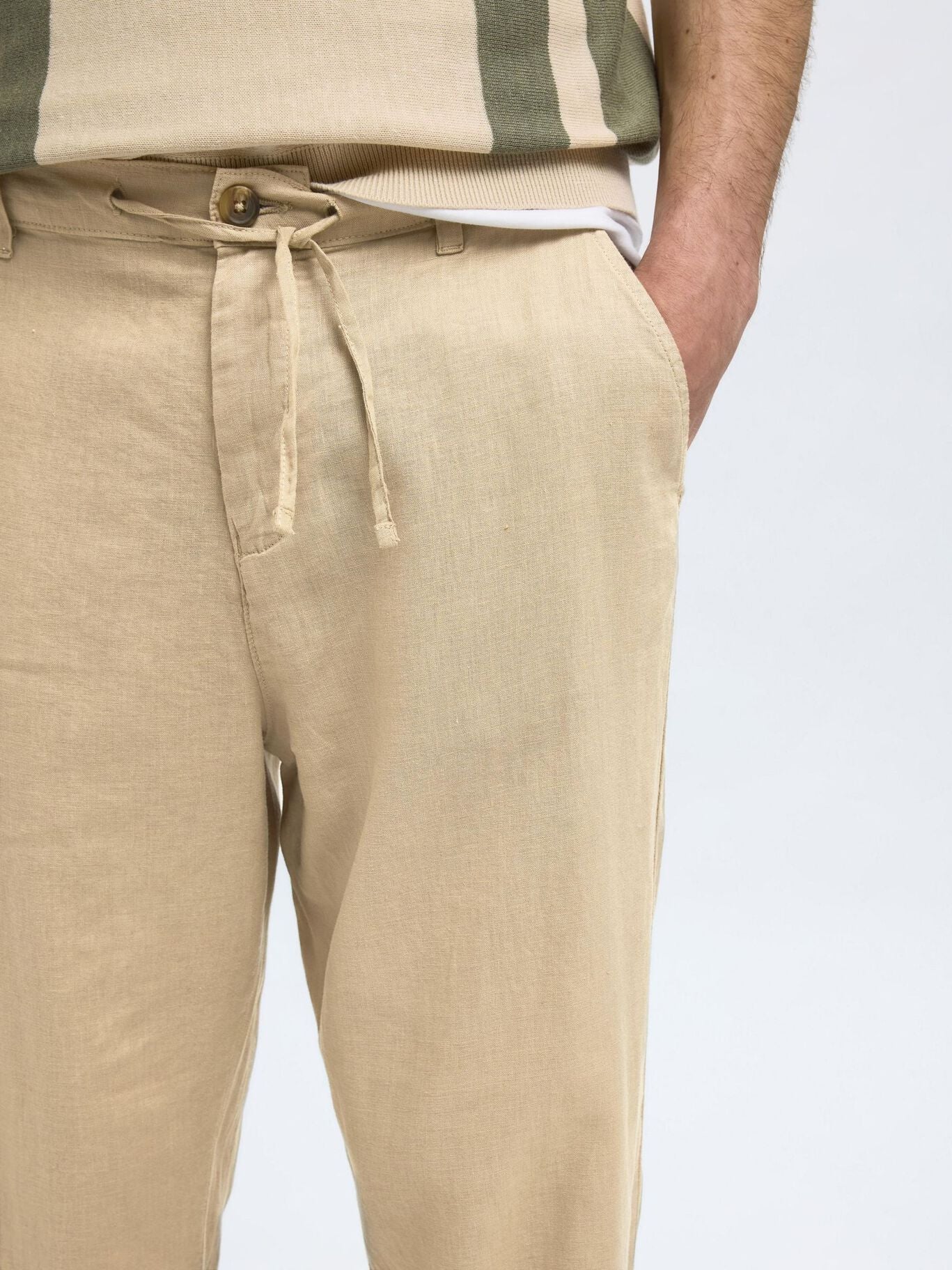 Relaxed Cropped Magnus Sun Pant - Pure Cashmere